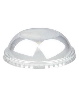 Leak-Proof Dome Lid for Ice Cream Cups Made from PET Plastic - 8oz