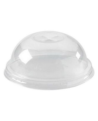 Eco-Friendly PLA Dome Lid for Cold Drinks - Certified Compostable