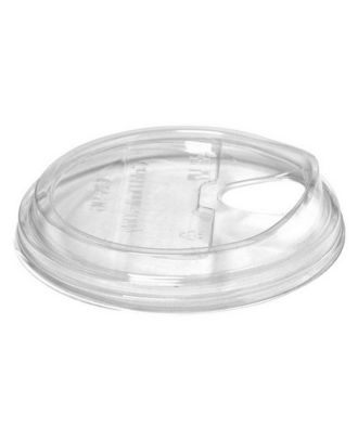 Eco-Friendly PLA Sipper Lid for Cold Drinks - Certified Compostable