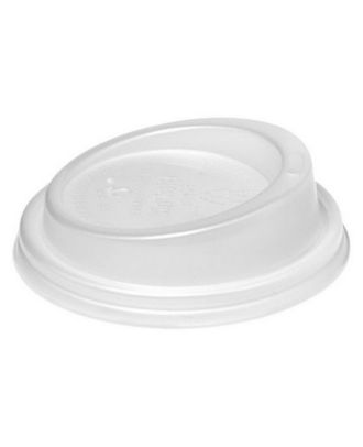 Small Clear PLA Lid for 80mm Cups - Eco-Friendly Beverage Solution